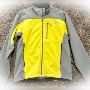 Men’s North Face Apex Bionic Yellow/Grey - Men’s Small